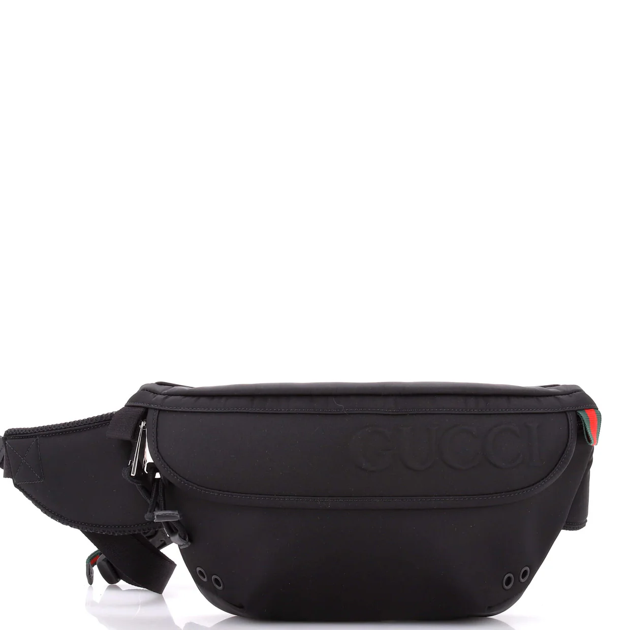 Front Flap Pocket Belt Bag Nylon Large - Deep Luxury
