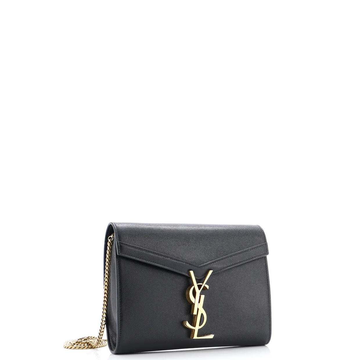 Cassandra Chain Wallet Leather Mini - Deep Luxury