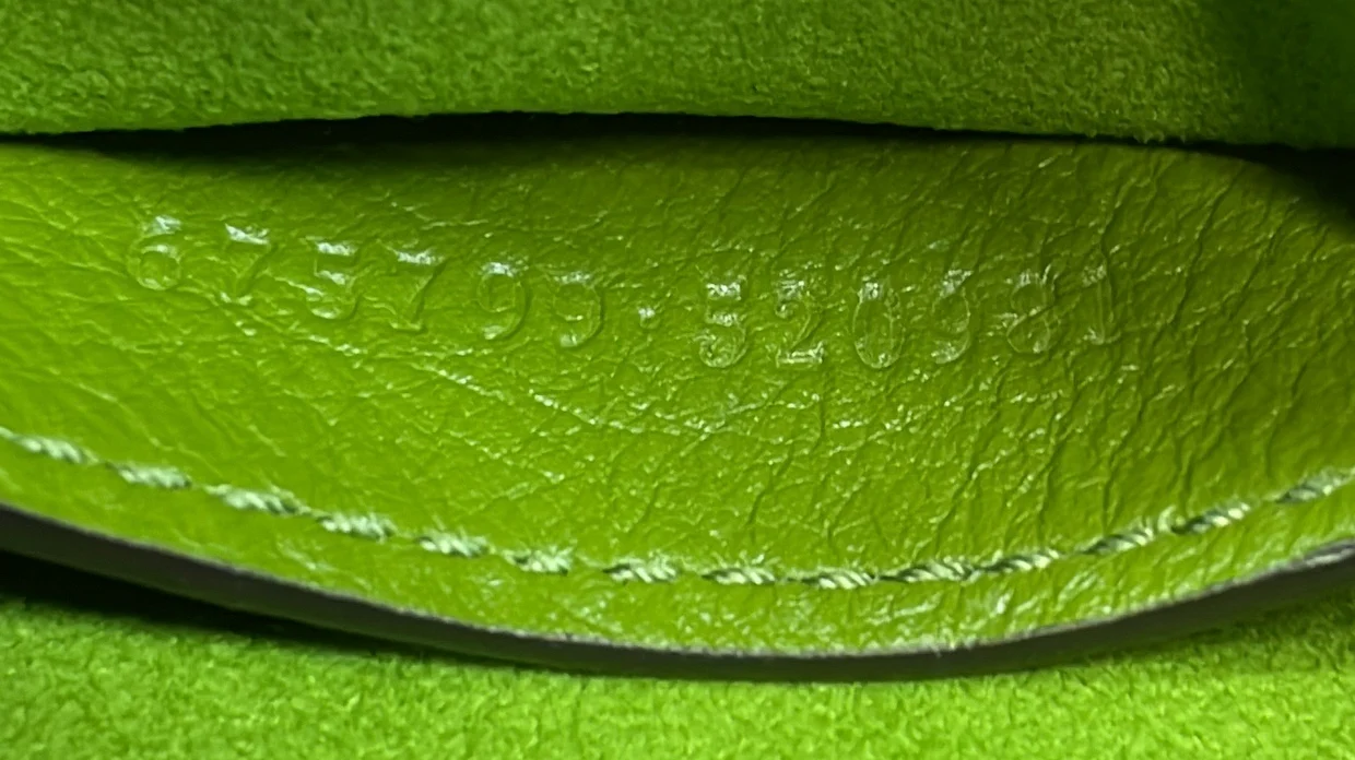 Jackie 1961 Chain Hobo Crystal GG Embellished Fabric with Lizard Mini - Deep Luxury