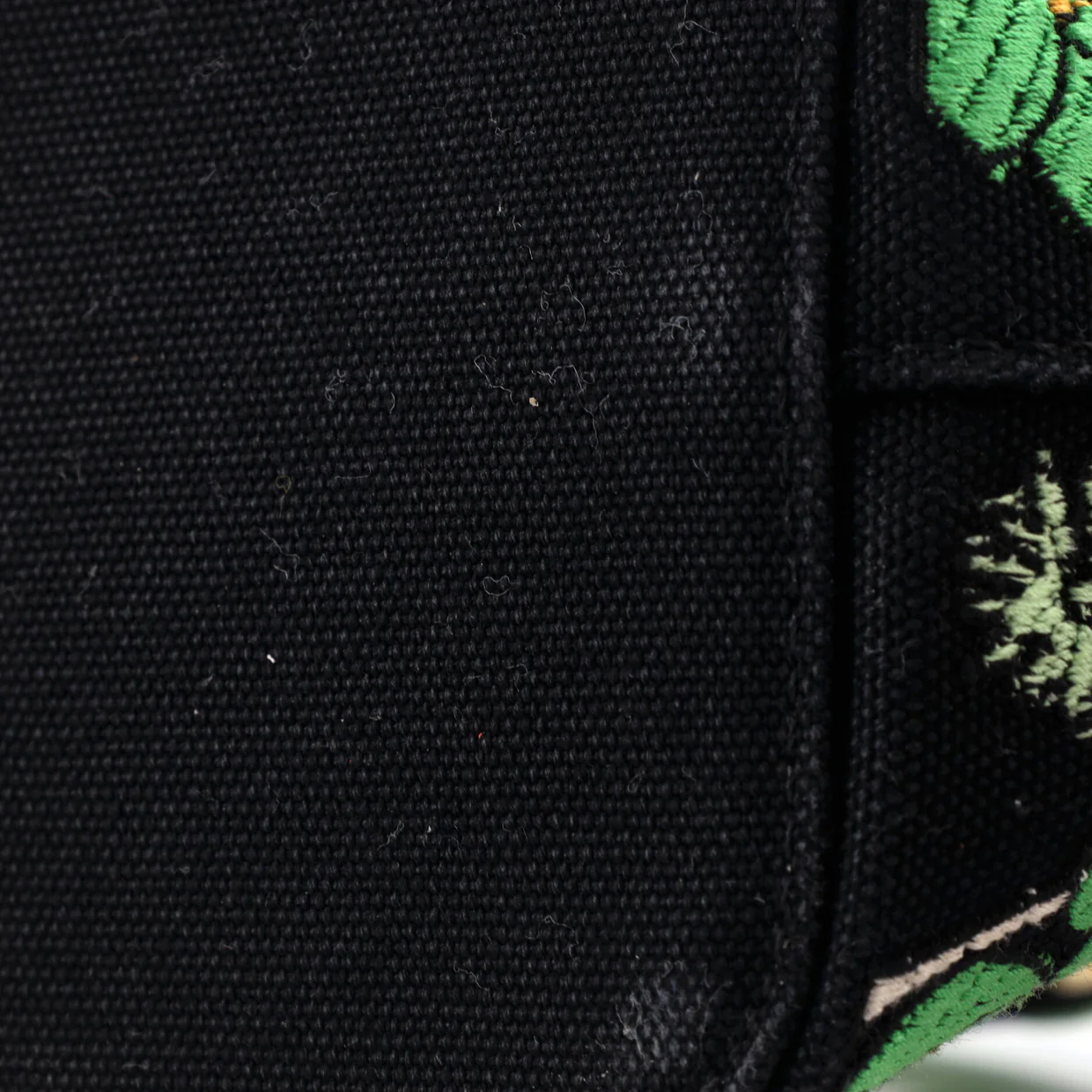 Mon Tresor Bucket Bag Embroidered Canvas Mini - Deep Luxury