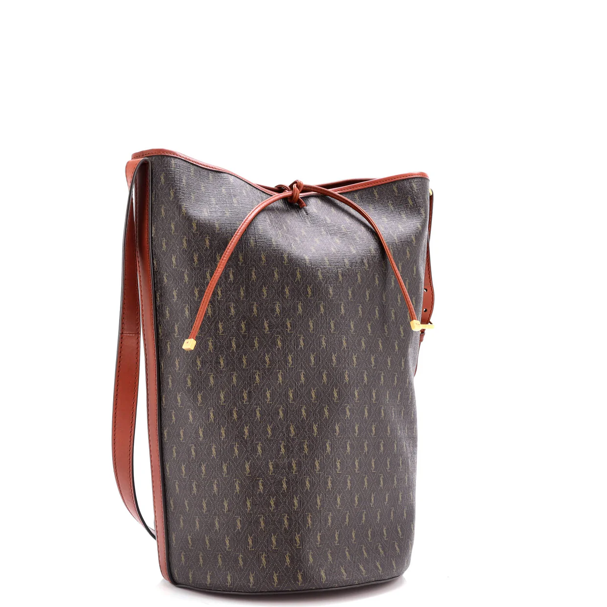 Le Monogramme Bucket Bag Monogram All Over Coated Canvas and Leather Medium - Deep Luxury