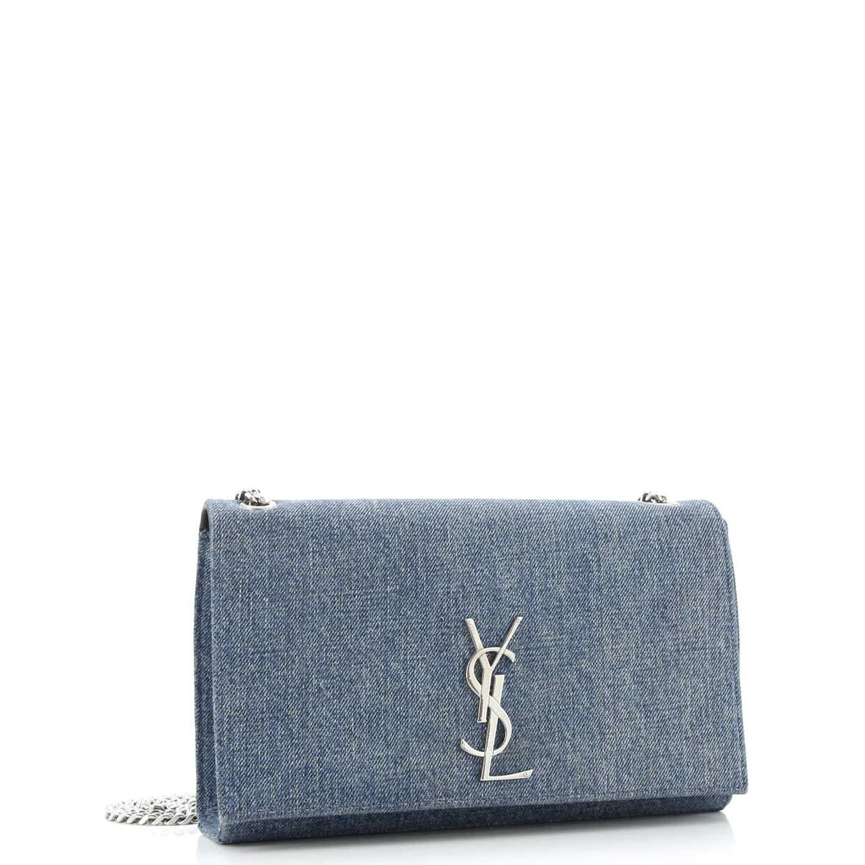 Classic Monogram Crossbody Bag Denim Medium - Deep Luxury