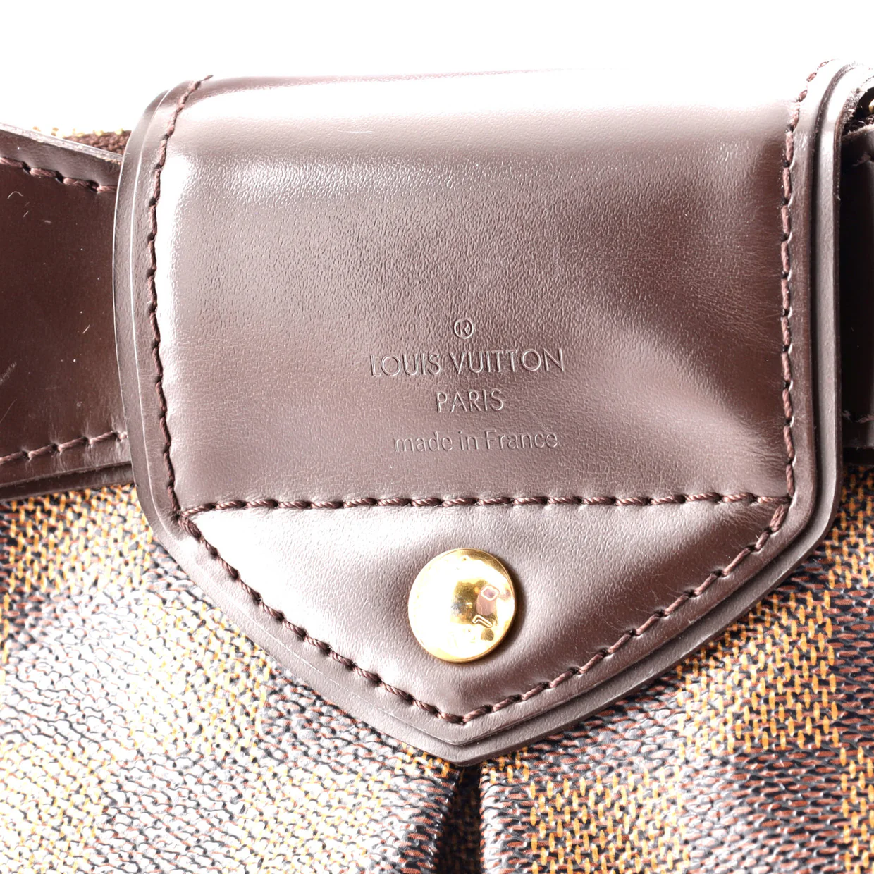 Sistina Handbag Damier MM - Deep Luxury