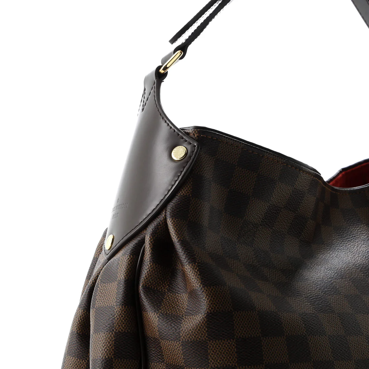 Reggia Handbag Damier - Deep Luxury