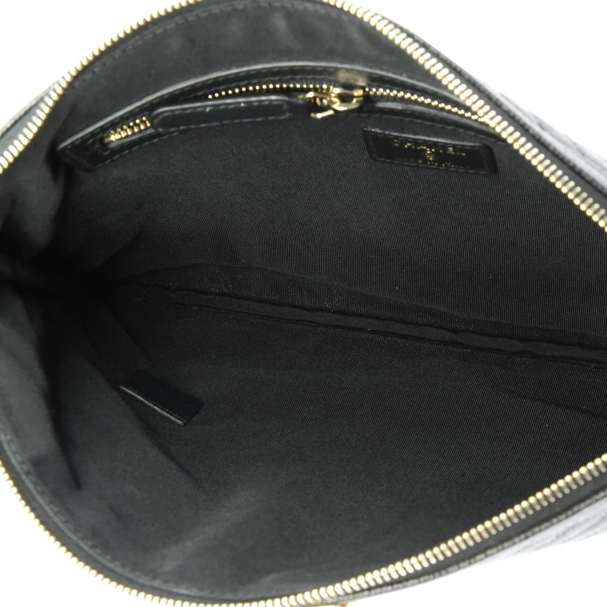 Boy O Case Clutch Chevron Caviar Medium - Deep Luxury