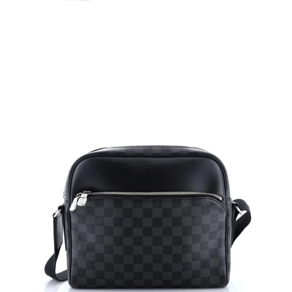 Dayton Reporter Bag Damier Graphite PM - Deep Luxury