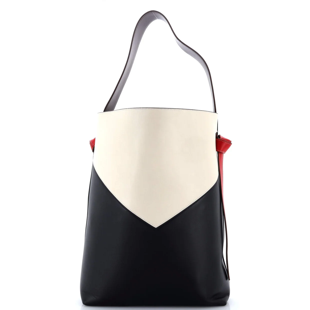 Twisted Cabas Tote Calfskin Small - Deep Luxury