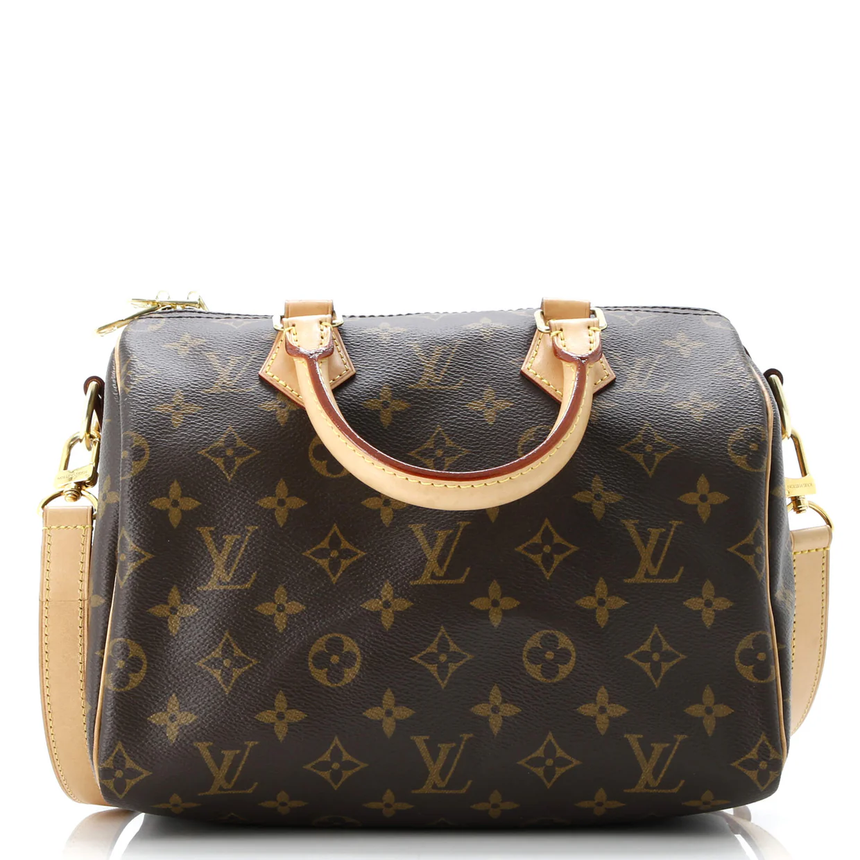 Speedy Bandouliere Bag Monogram Canvas 25 - Deep Luxury