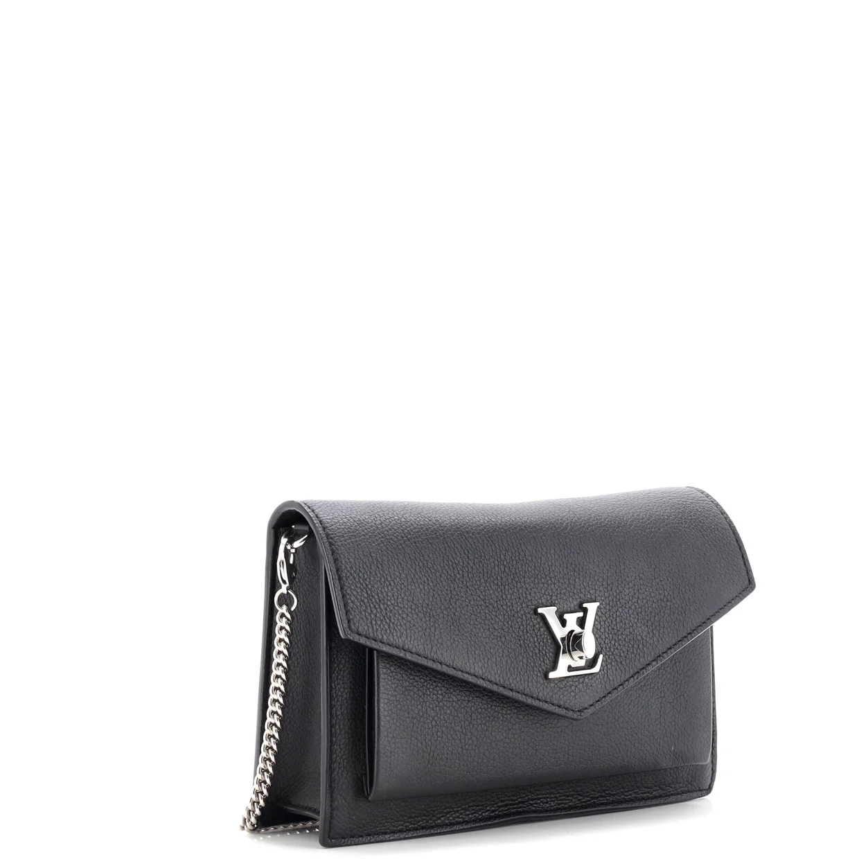 Mylockme Chain Pochette Leather - Deep Luxury