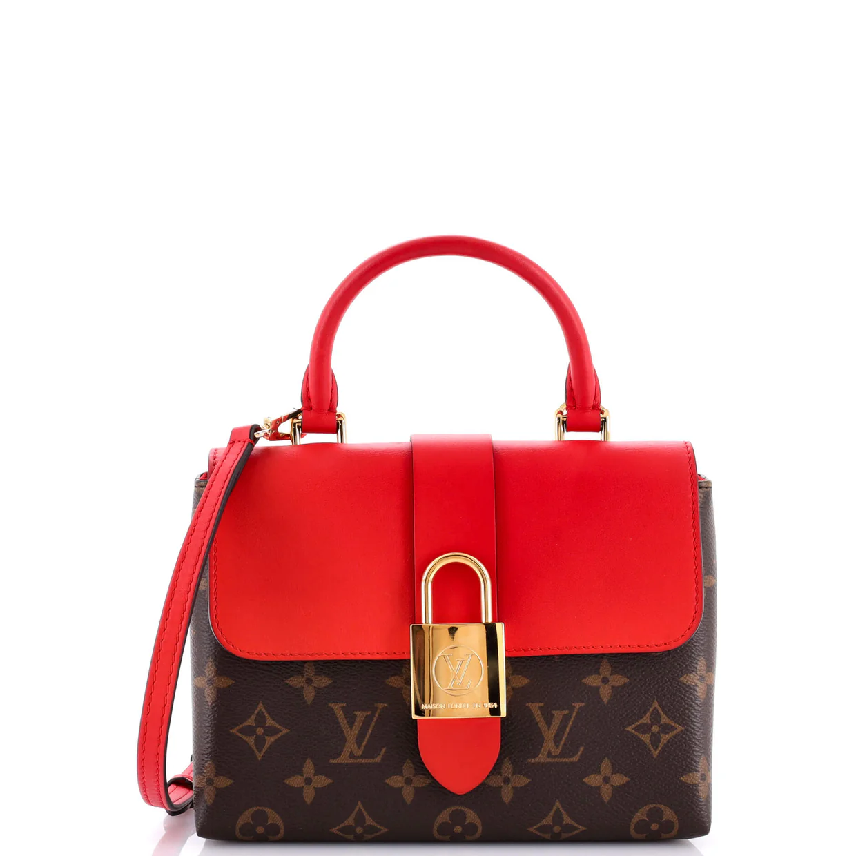 Locky Handbag Monogram Canvas with Leather BB - Deep Luxury