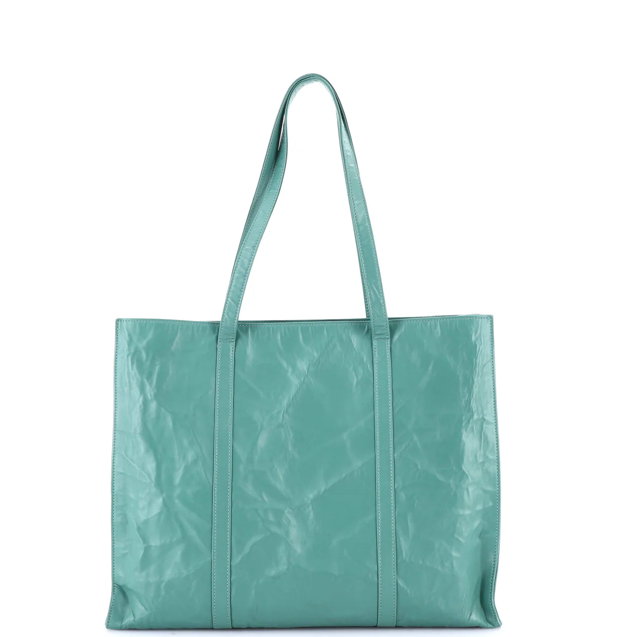 Shopper Tote Nappa Antique Large - Deep Luxury