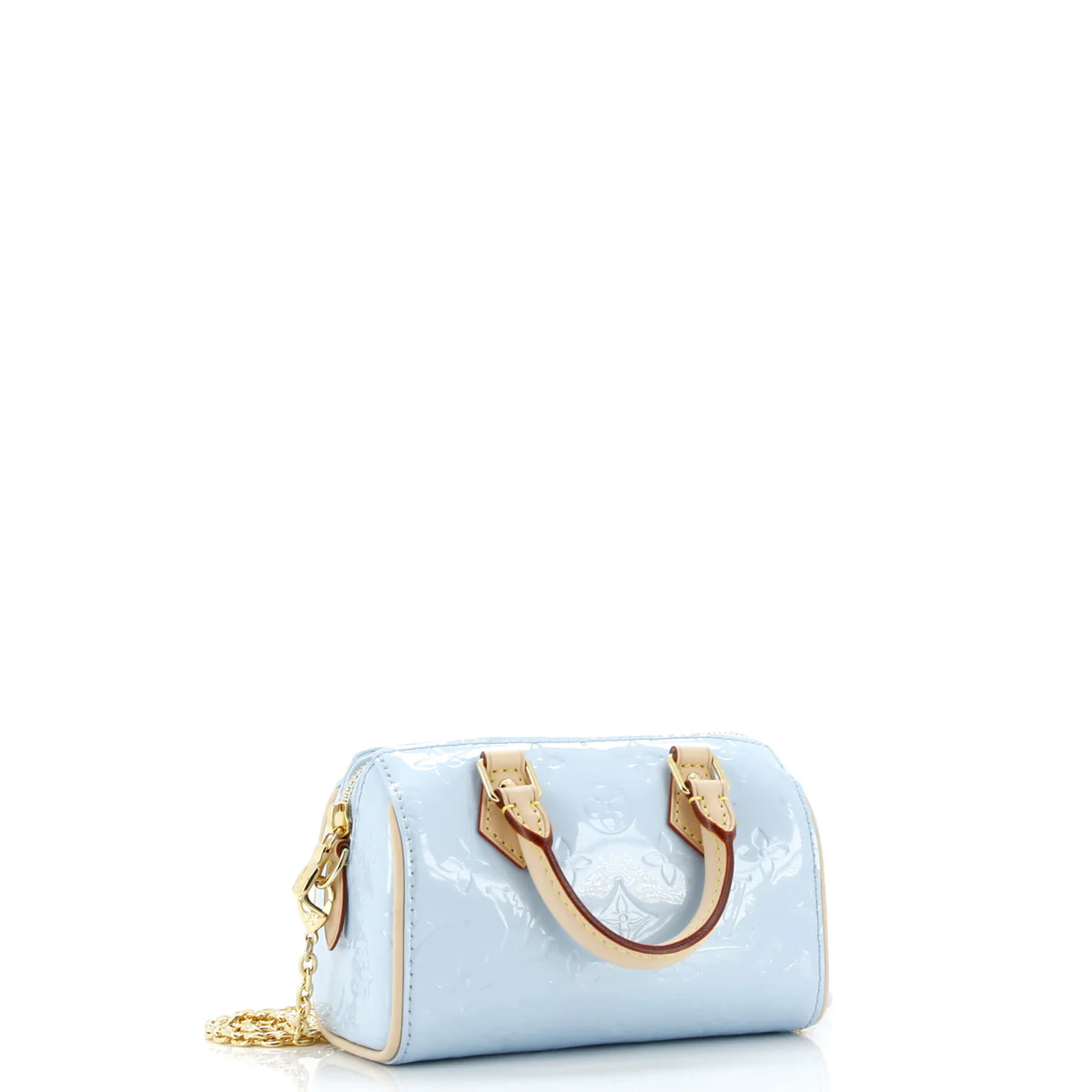 Chain Speedy Bandouliere NM Bag Limited Edition Valentine Monogram Vernis Nano - Deep Luxury