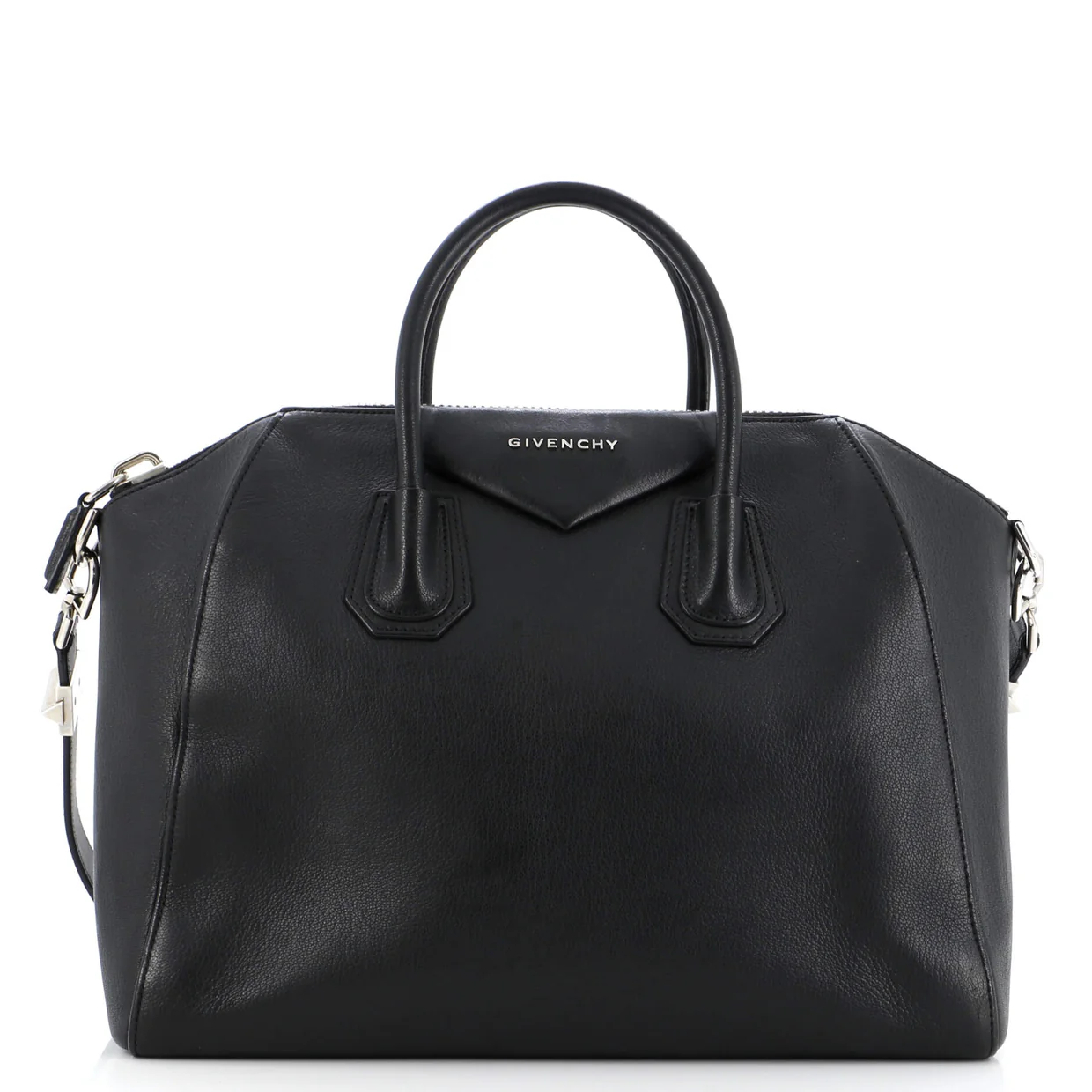 Antigona Bag Leather Medium - Deep Luxury