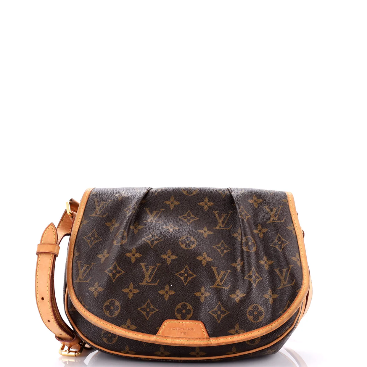 Menilmontant Handbag Monogram Canvas PM - Deep Luxury
