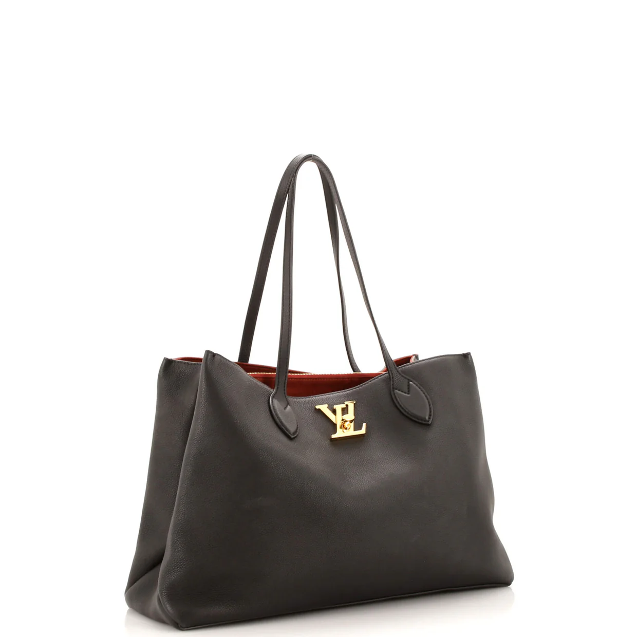 Lockme Shopper Tote Leather - Deep Luxury