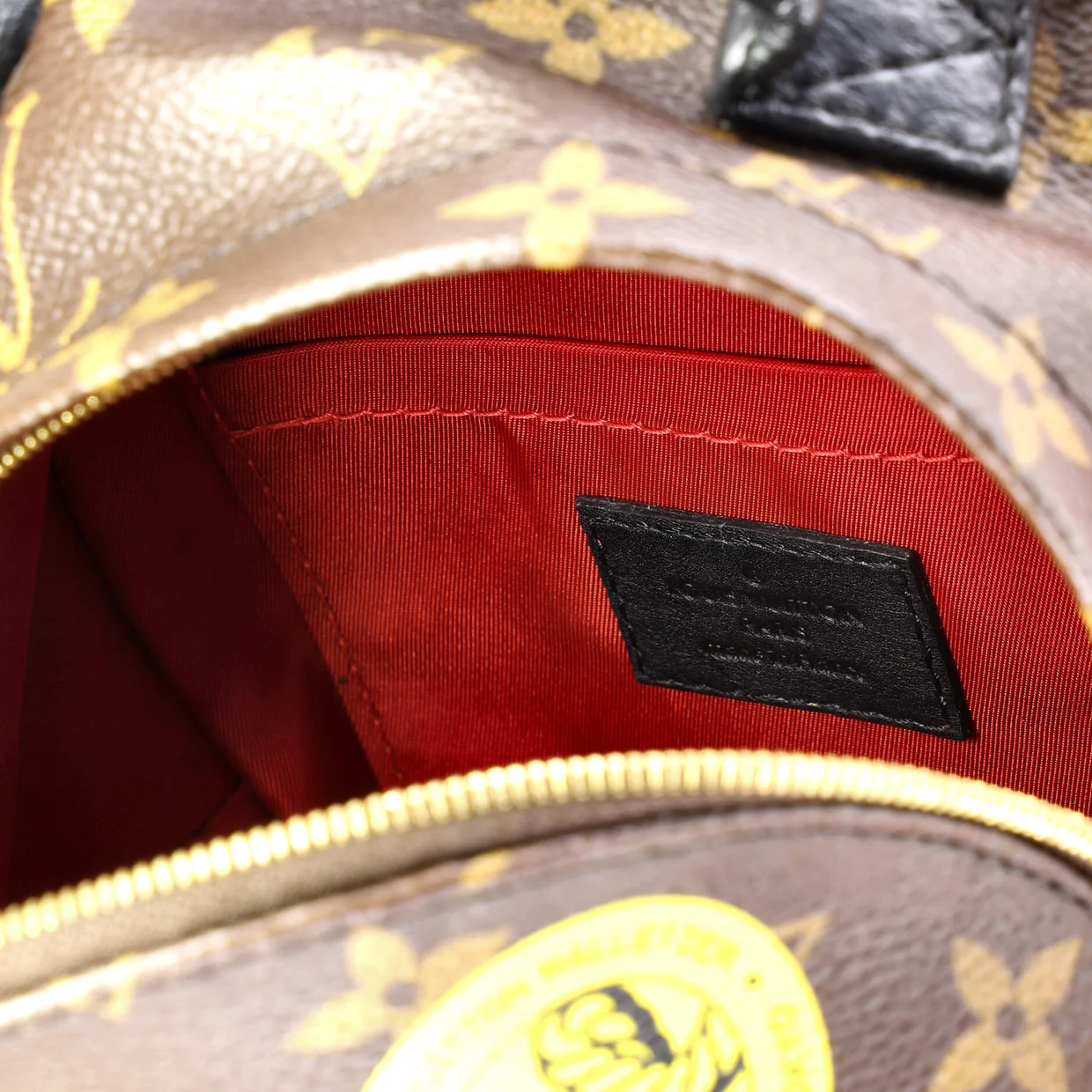 Palm Springs Backpack Limited Edition World Tour Monogram Canvas Mini - Deep Luxury