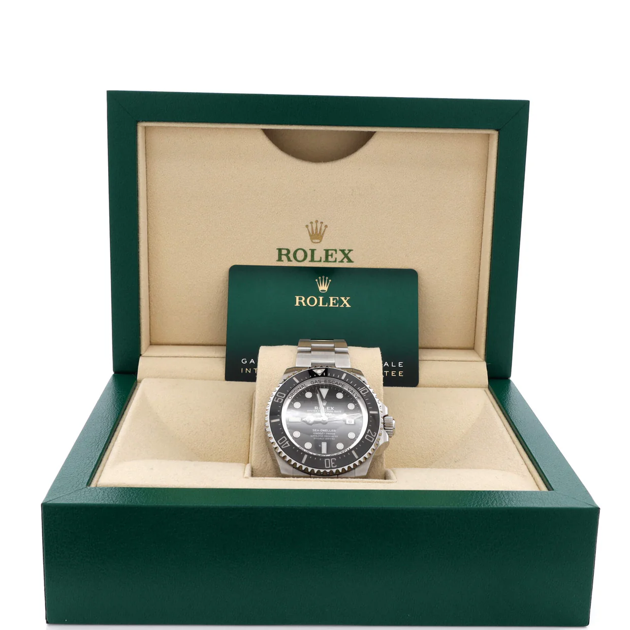 Oyster Perpetual Deepsea Sea-Dweller Automatic Watch Stainless Steel and Cerachrom 44 - Deep Luxury