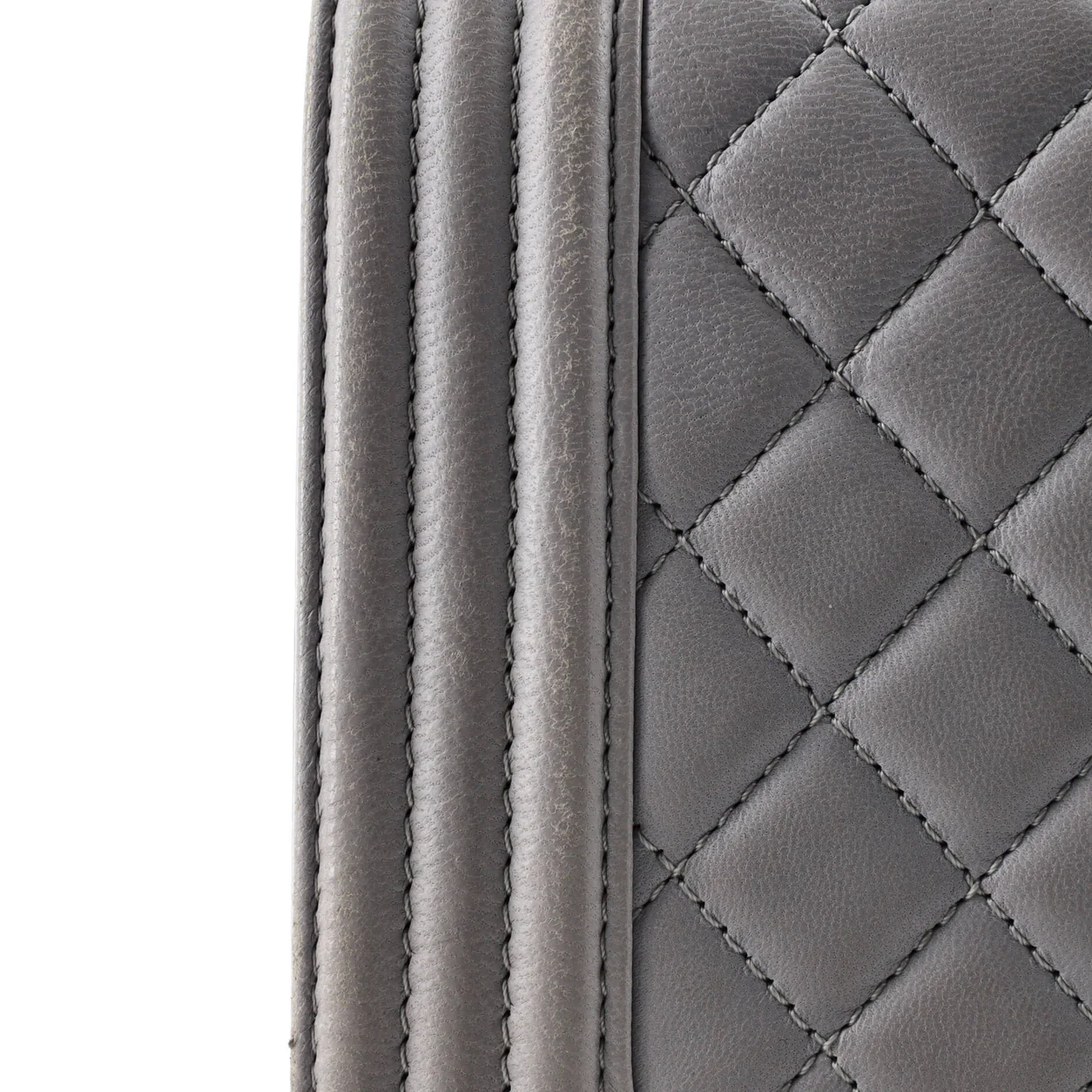 Boy Flap Bag Quilted Calfskin Old Medium - Deep Luxury