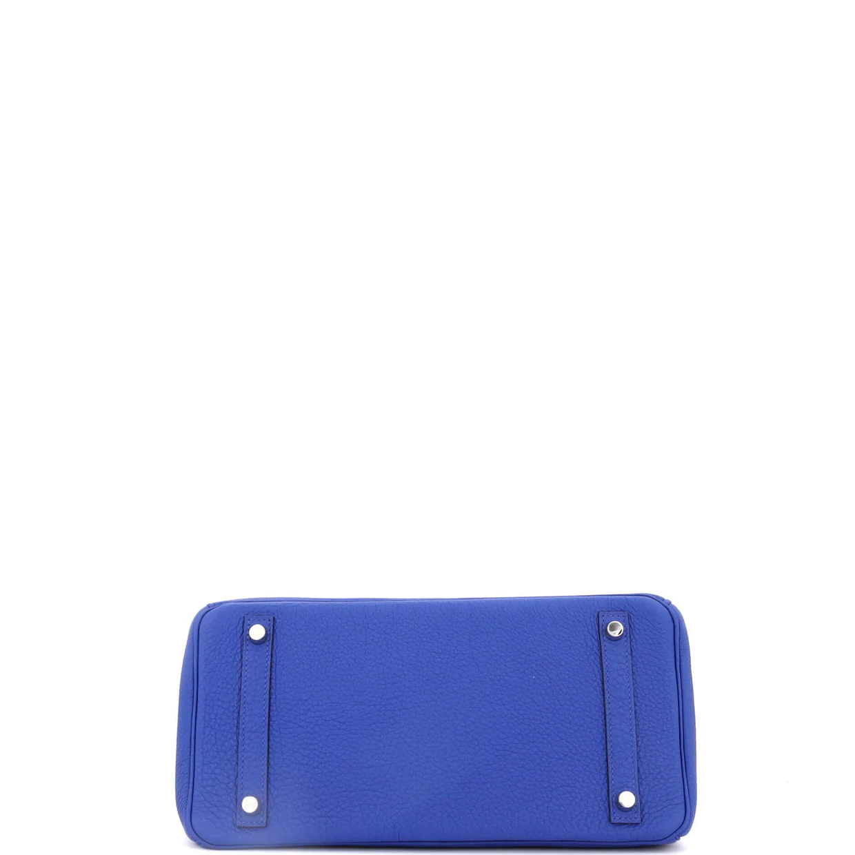 Birkin Handbag Bleu Electrique Togo with Palladium Hardware 30 - Deep Luxury