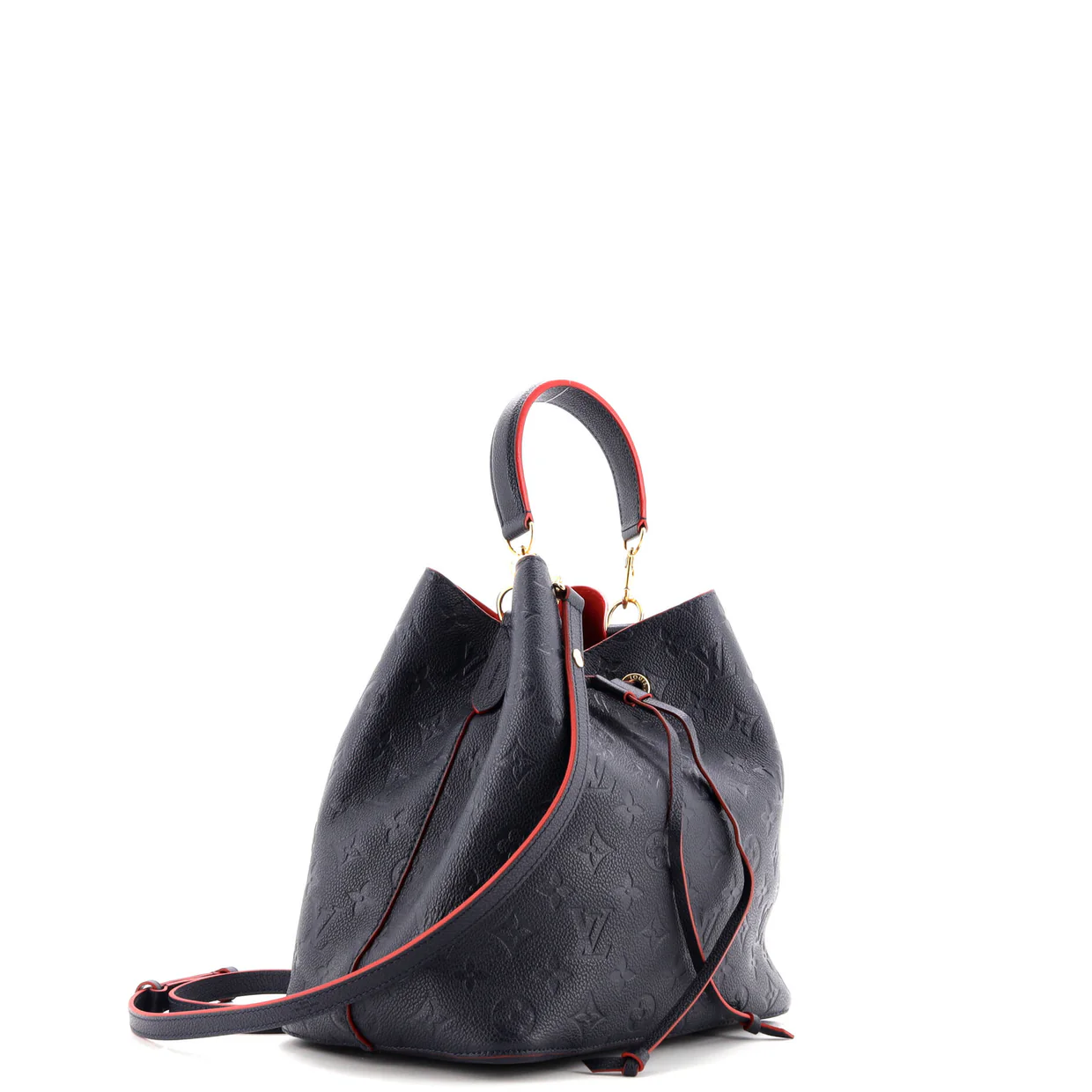 NeoNoe Handbag Monogram Empreinte Leather MM - Deep Luxury