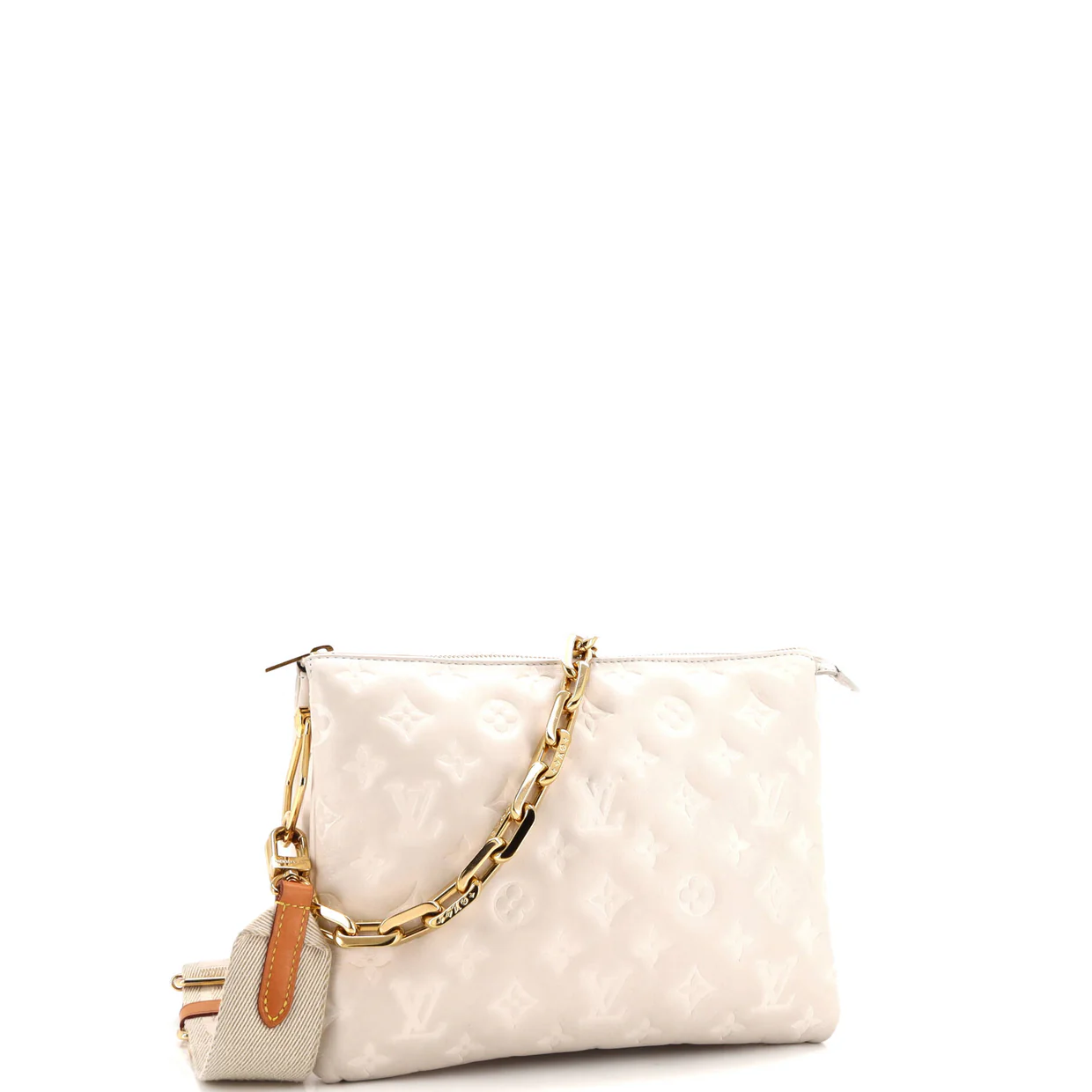 Coussin Bag Monogram Embossed Lambskin PM - Deep Luxury