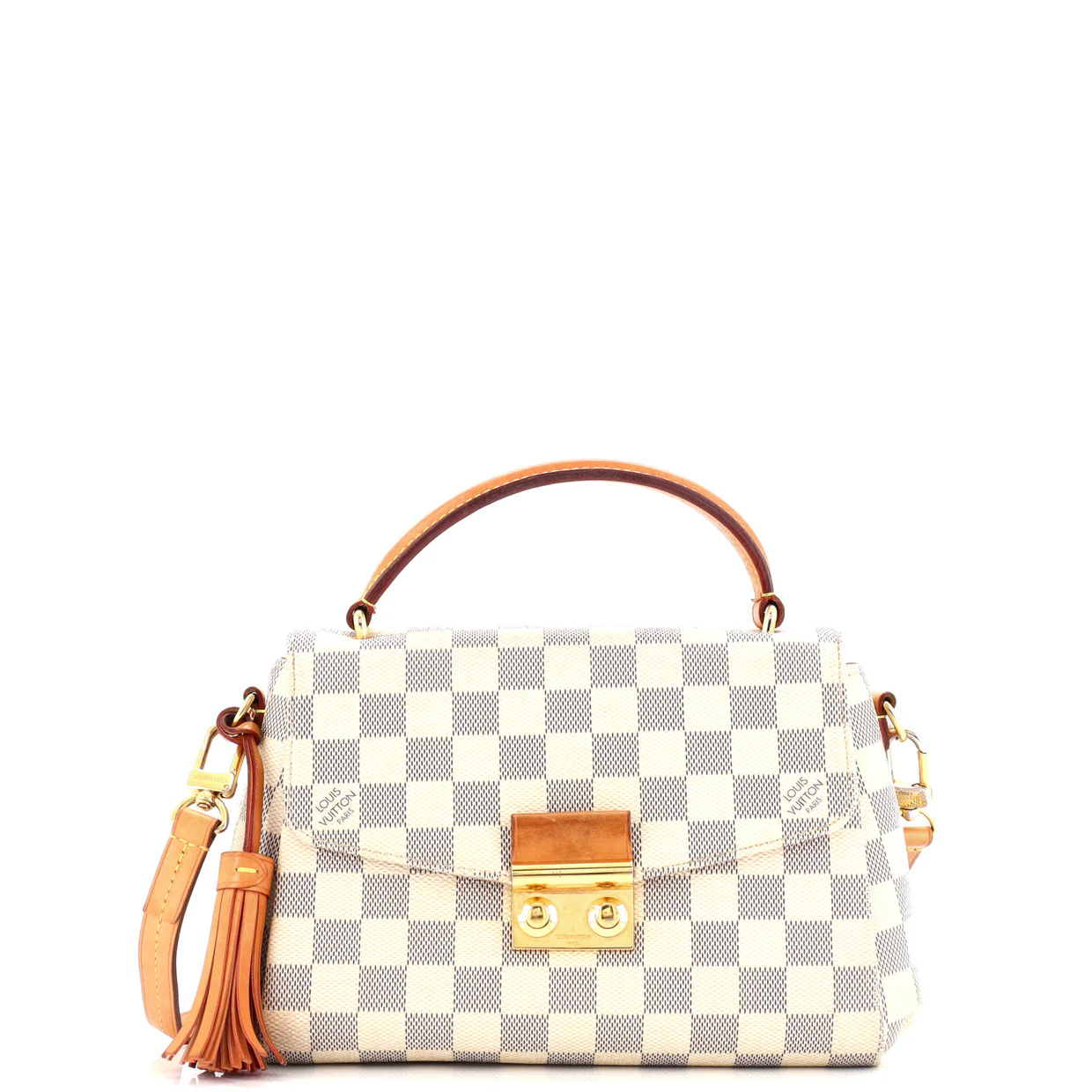 Croisette Handbag Damier - Deep Luxury