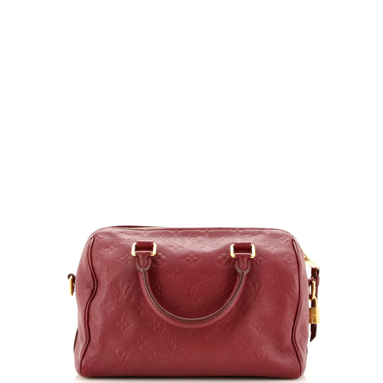 Speedy Bandouliere Bag Monogram Empreinte Leather 25 - Deep Luxury