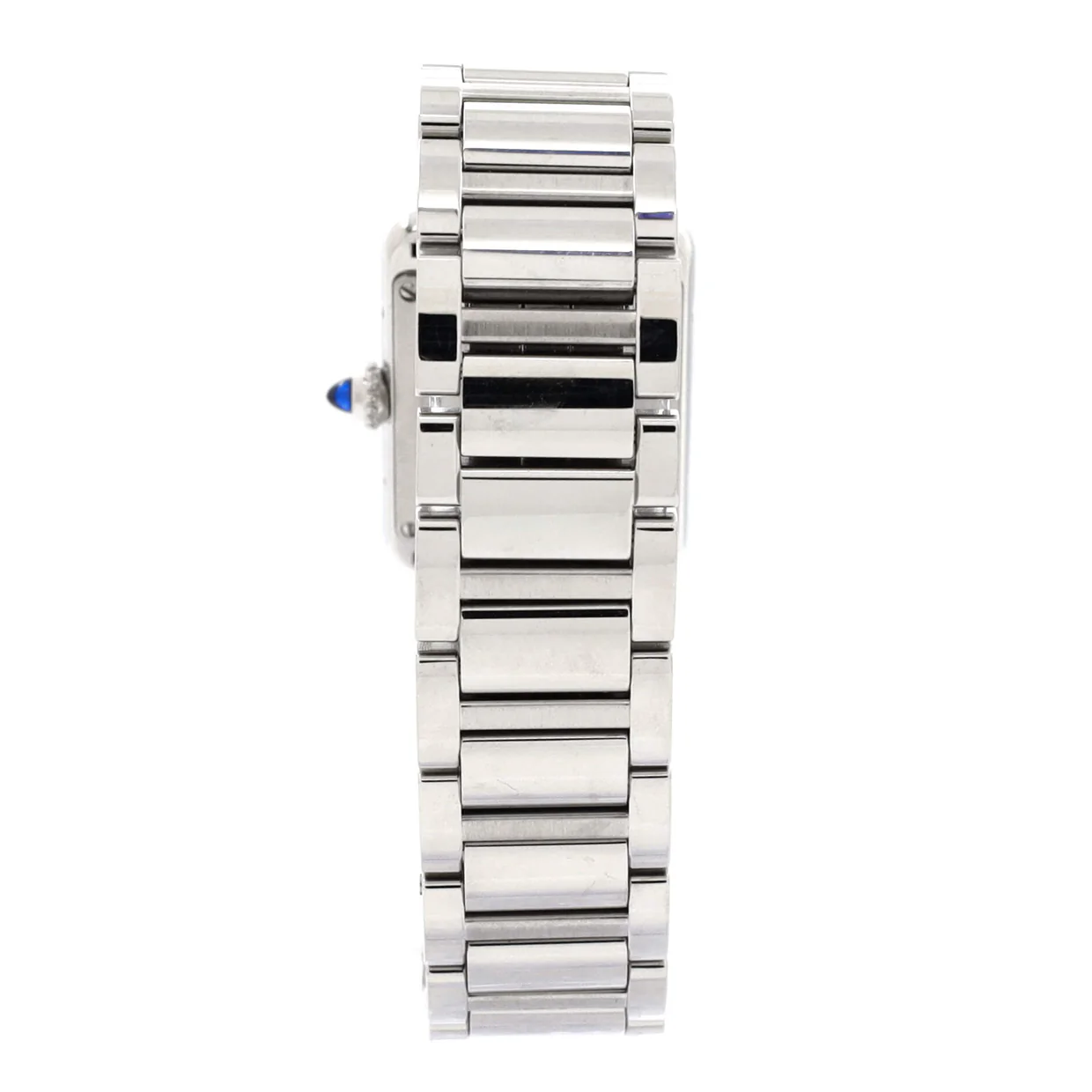 Must de Cartier Tank Quartz Watch Stainless Steel 22 - Deep Luxury
