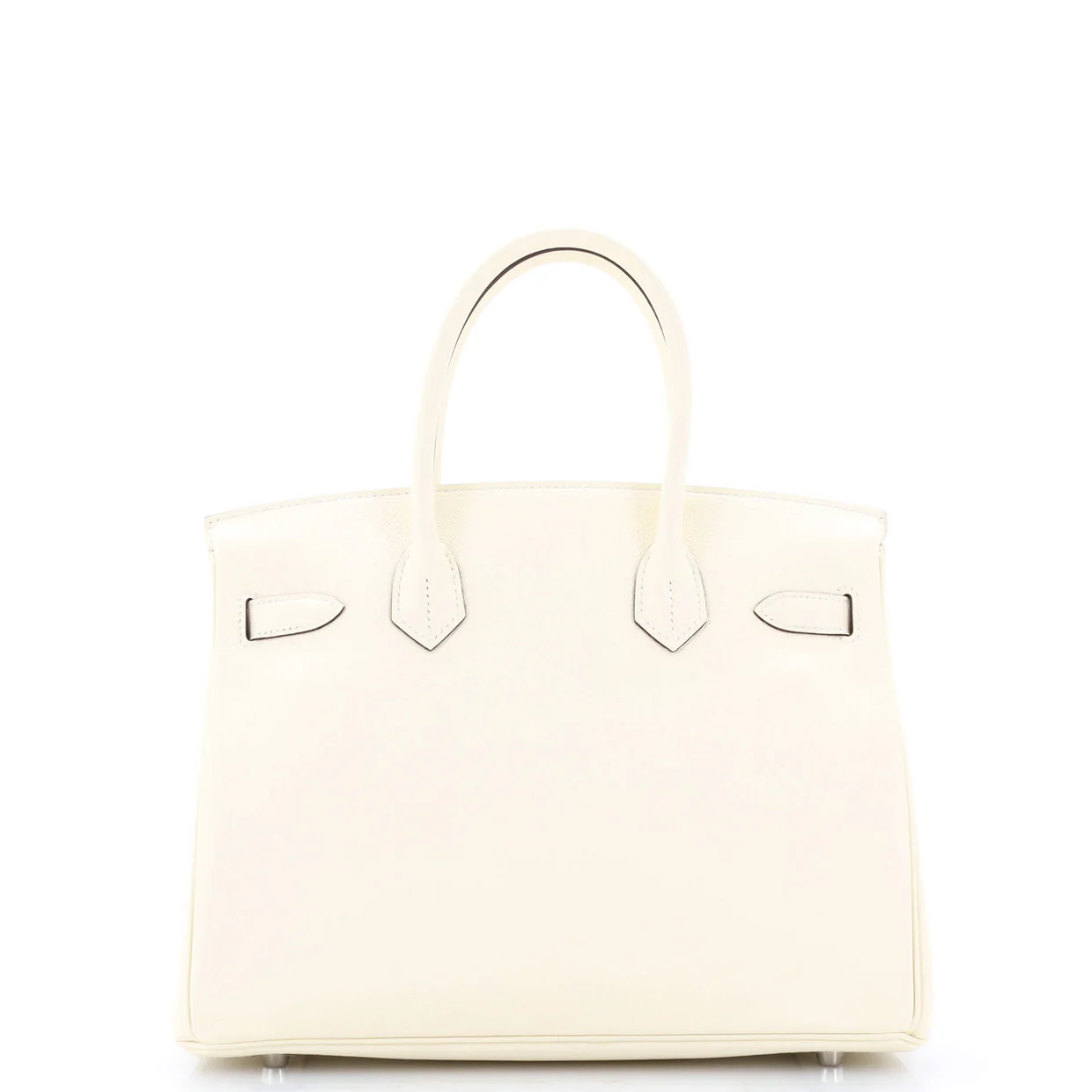 Birkin Handbag Light Epsom with Palladium Hardware 30 - Deep Luxury