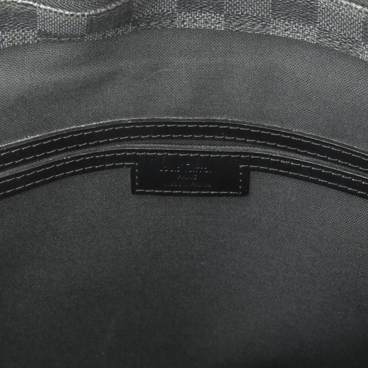 Tadao Handbag Damier Graphite PM - Deep Luxury