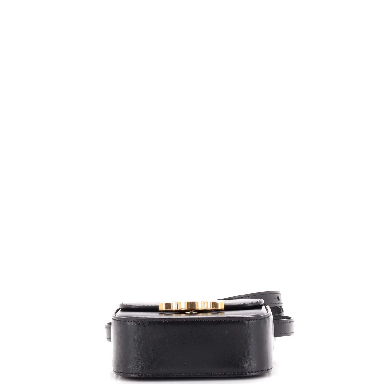Triomphe Shoulder Bag Smooth Calfskin Mini - Deep Luxury