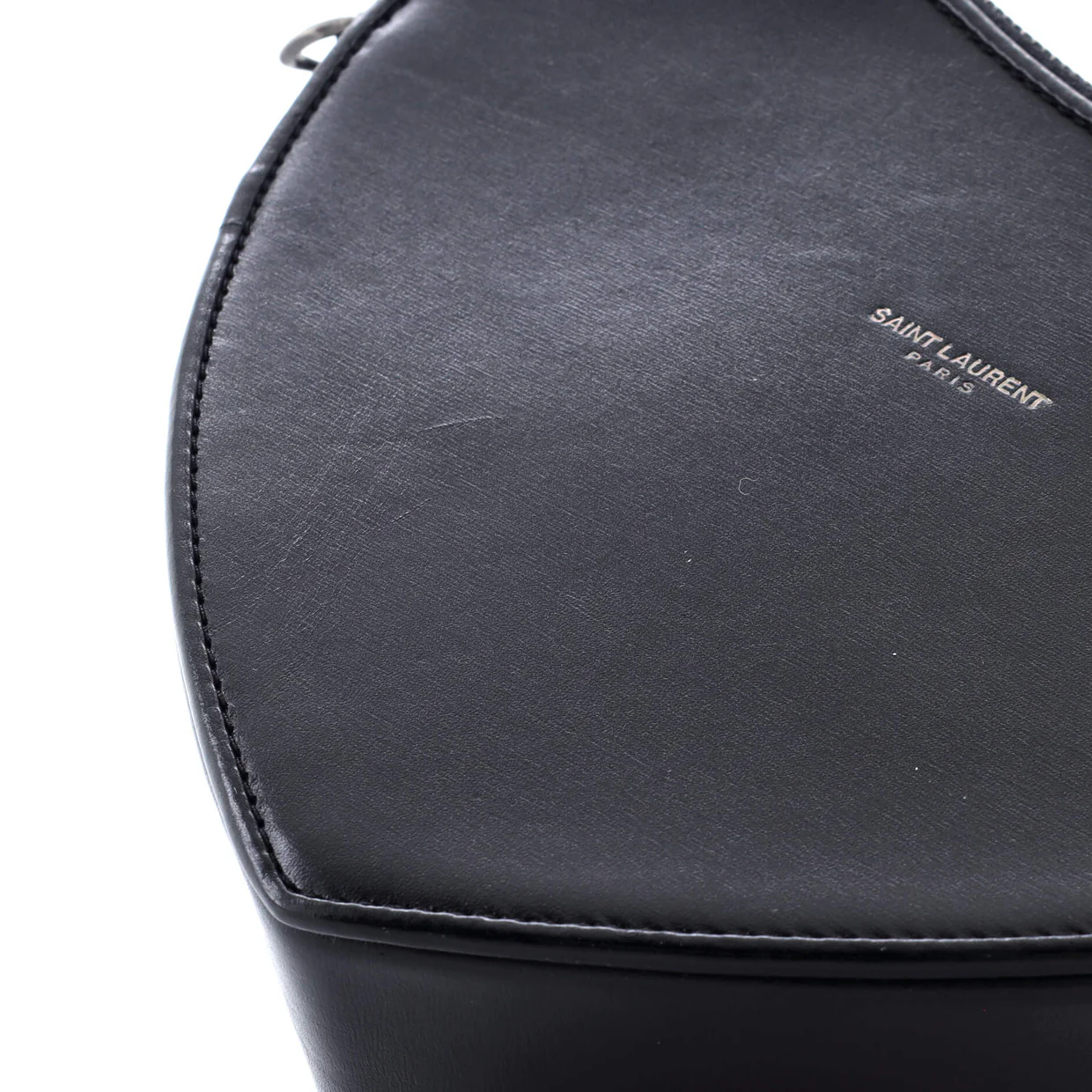 Love Heart Tassel Chain Bag Leather Small - Deep Luxury