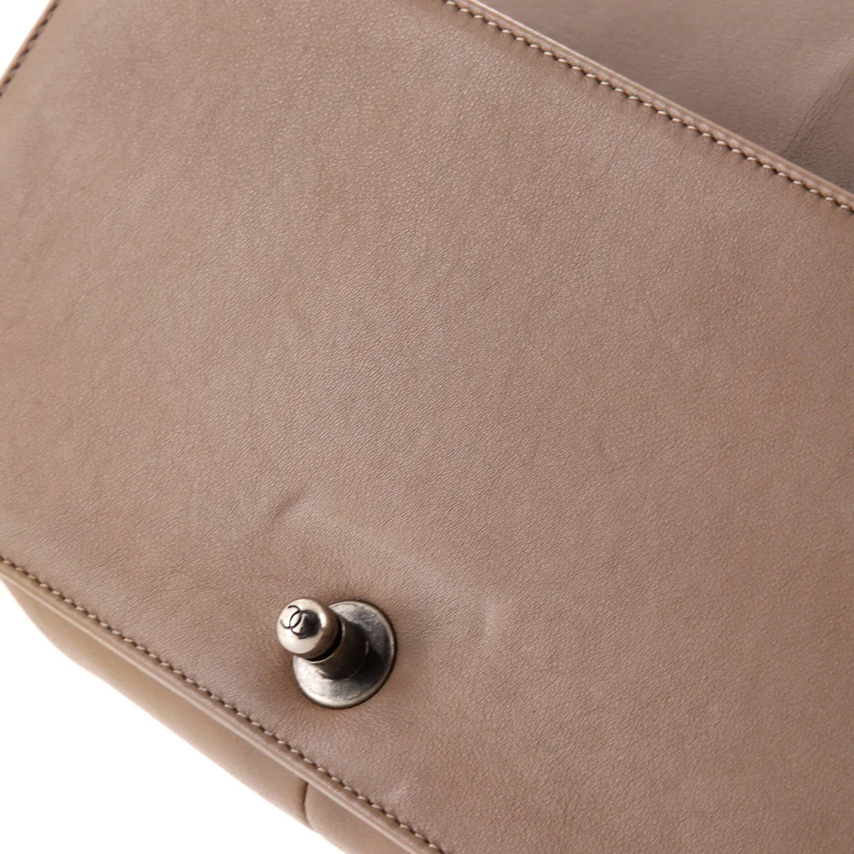 Boy Flap Bag Chevron Calfskin Old Medium - Deep Luxury