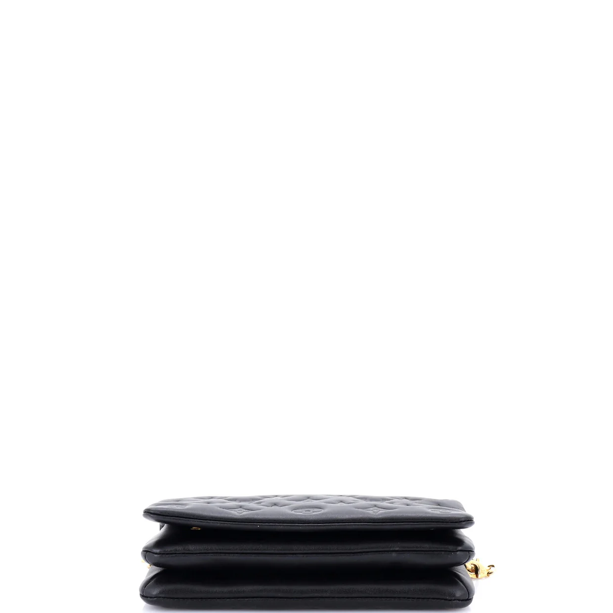 Coussin Pochette Monogram Embossed Lambskin - Deep Luxury