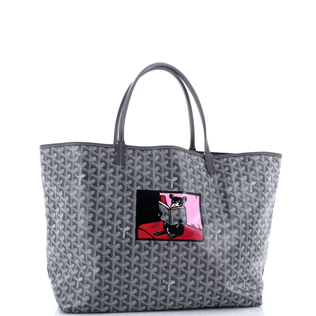 Saint Louis Tote Printed Coated Canvas GM - Deep Luxury