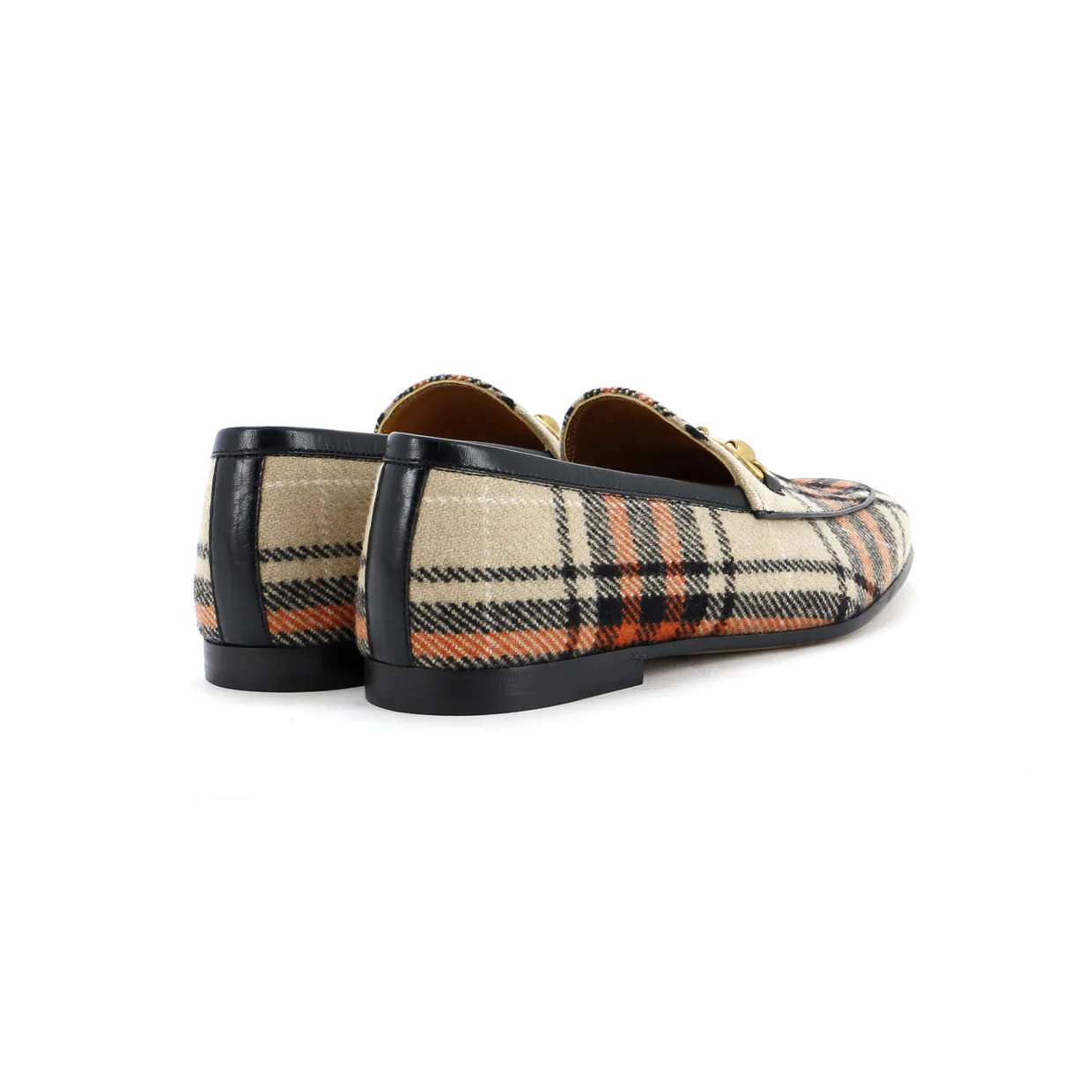 Men's Jordaan Loafers Tartan Wool - Deep Luxury