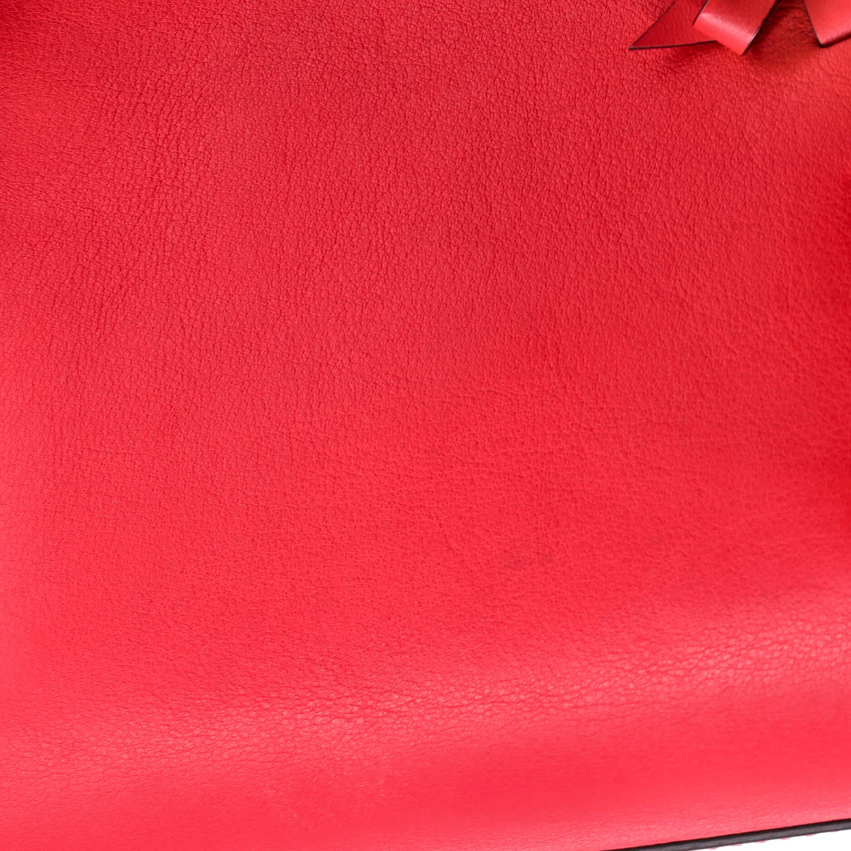 Bow Peekaboo Bag Whipstitch Leather Mini - Deep Luxury