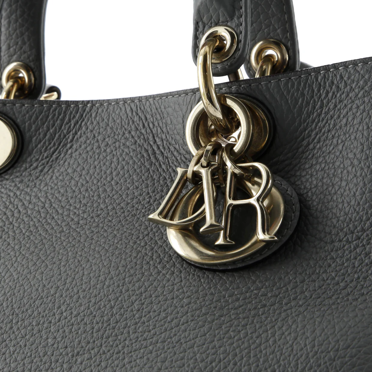 Diorissimo Tote Pebbled Leather Mini - Deep Luxury
