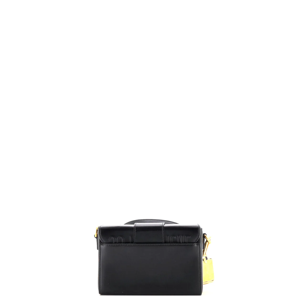 30 Montaigne Box Bag Leather - Deep Luxury