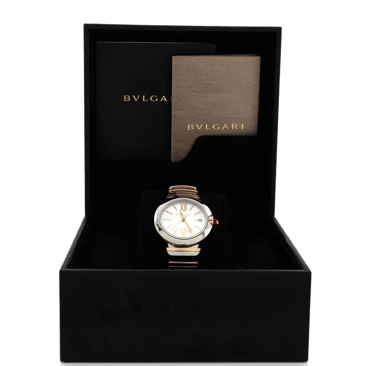LVCEA Automatic Watch Stainless Steel and Rose Gold 36 - Deep Luxury