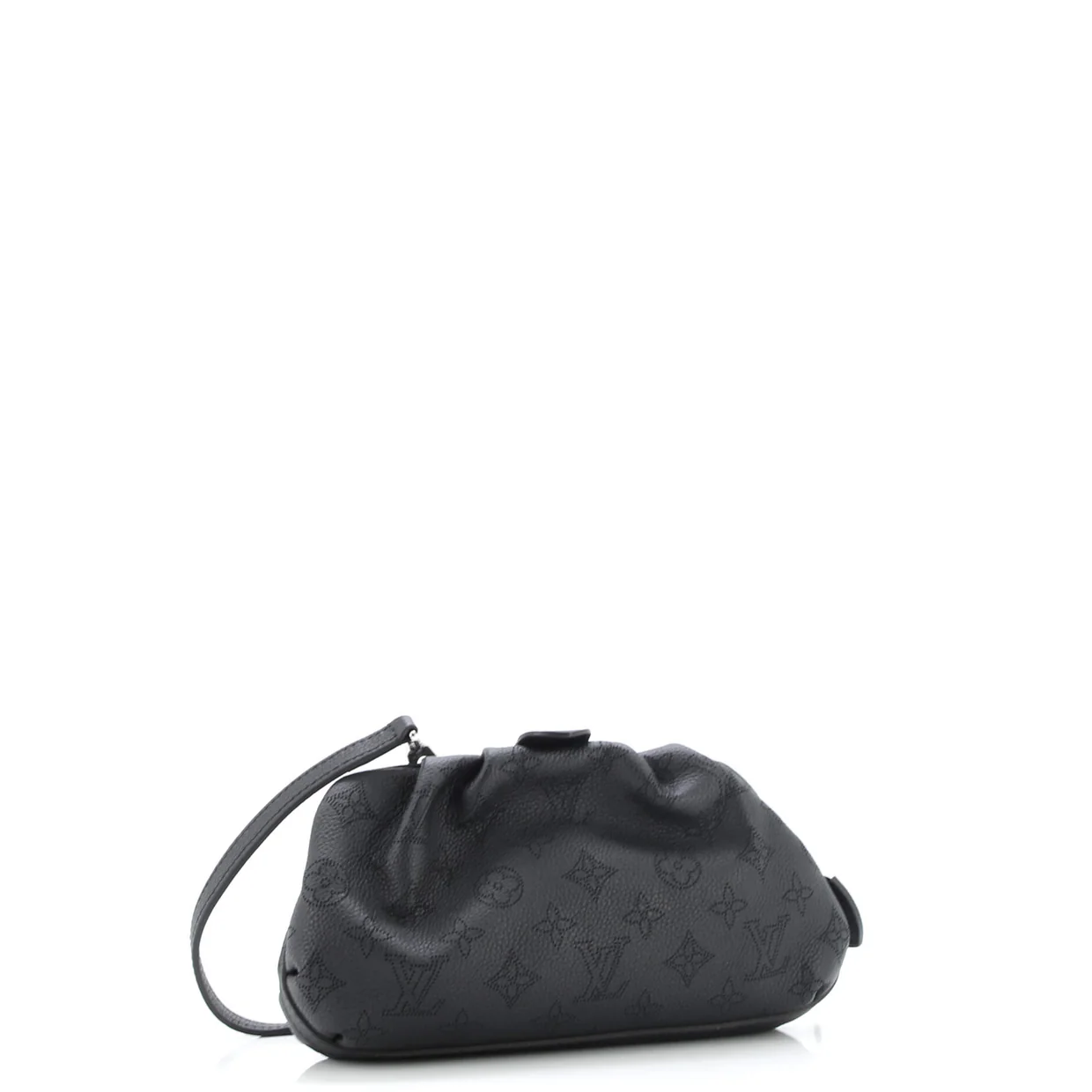 Scala Pouch Bag Mahina Leather Mini - Deep Luxury