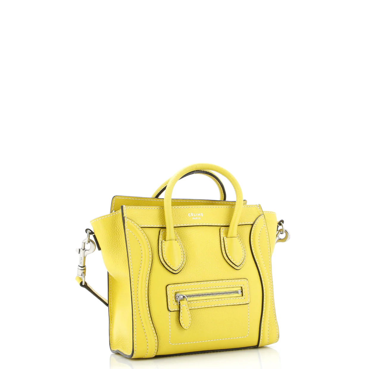 Luggage Bag Grainy Leather Nano - Deep Luxury