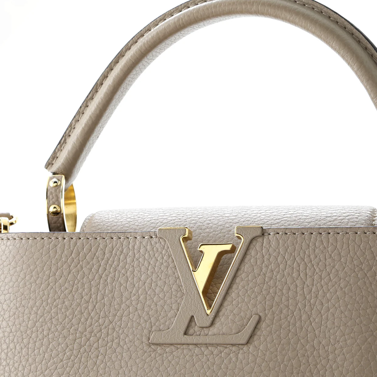 Capucines Bag Leather PM - Deep Luxury