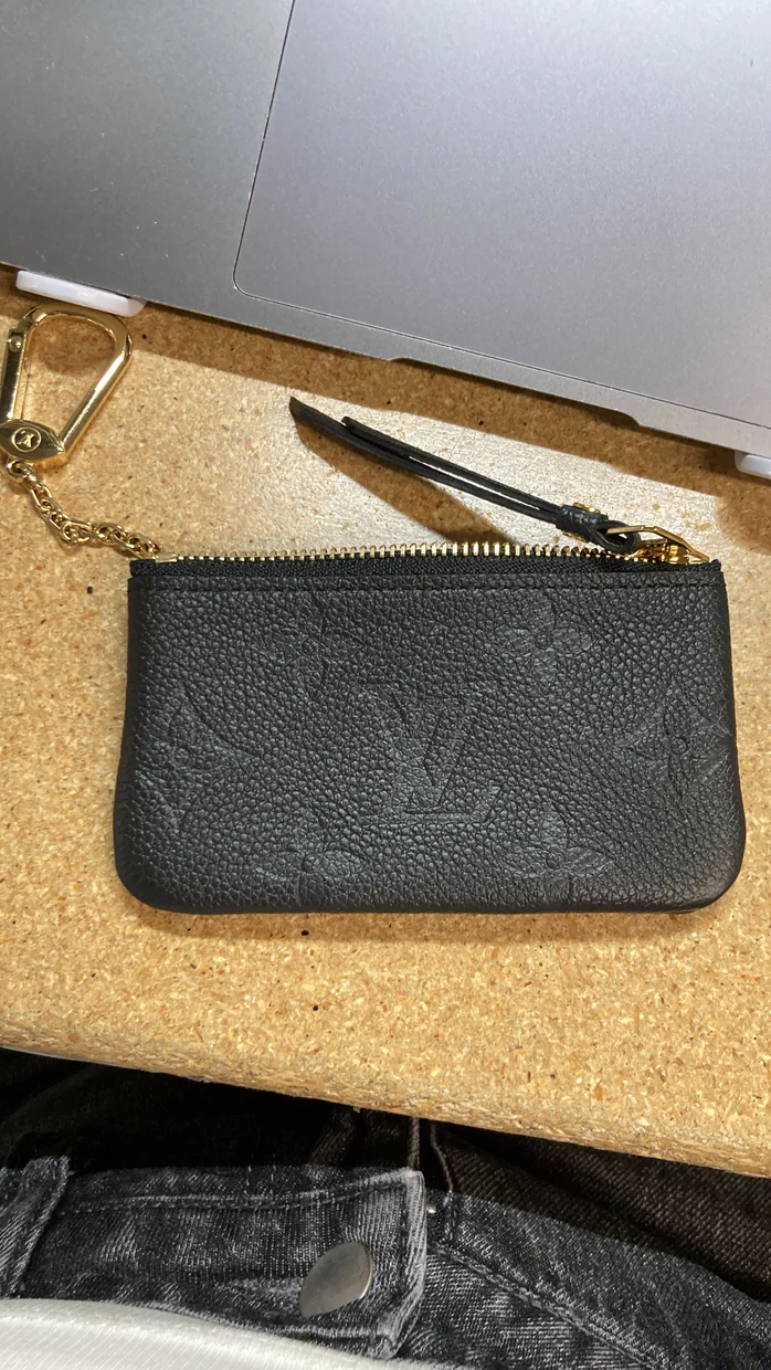 Key Pouch Monogram Empreinte Leather - Deep Luxury