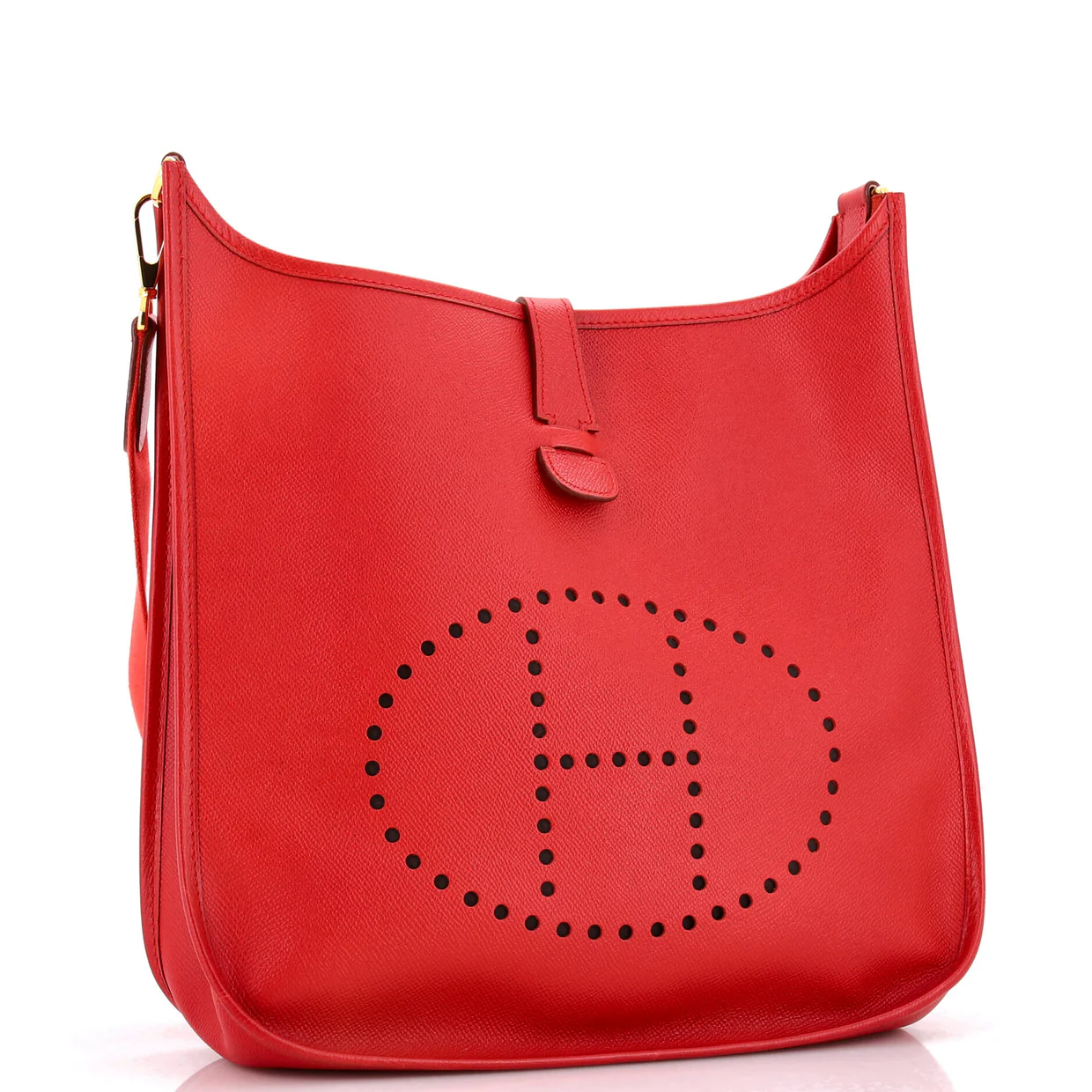 Evelyne Bag Gen I Courchevel GM - Deep Luxury