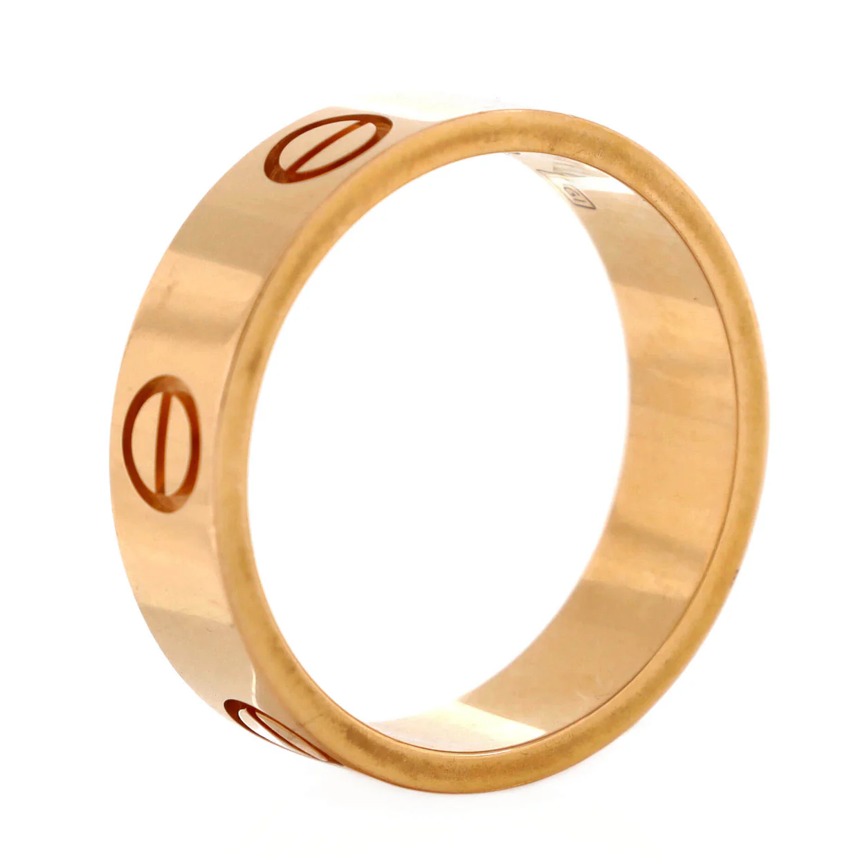 Love Band Ring 18K Rose Gold - Deep Luxury