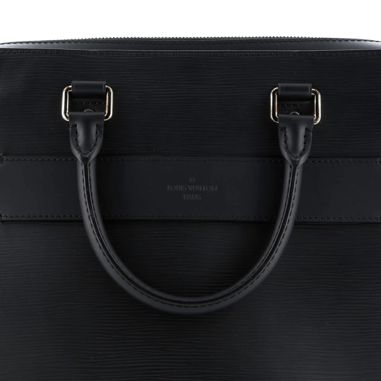 Brooks Briefcase Epi Leather - Deep Luxury