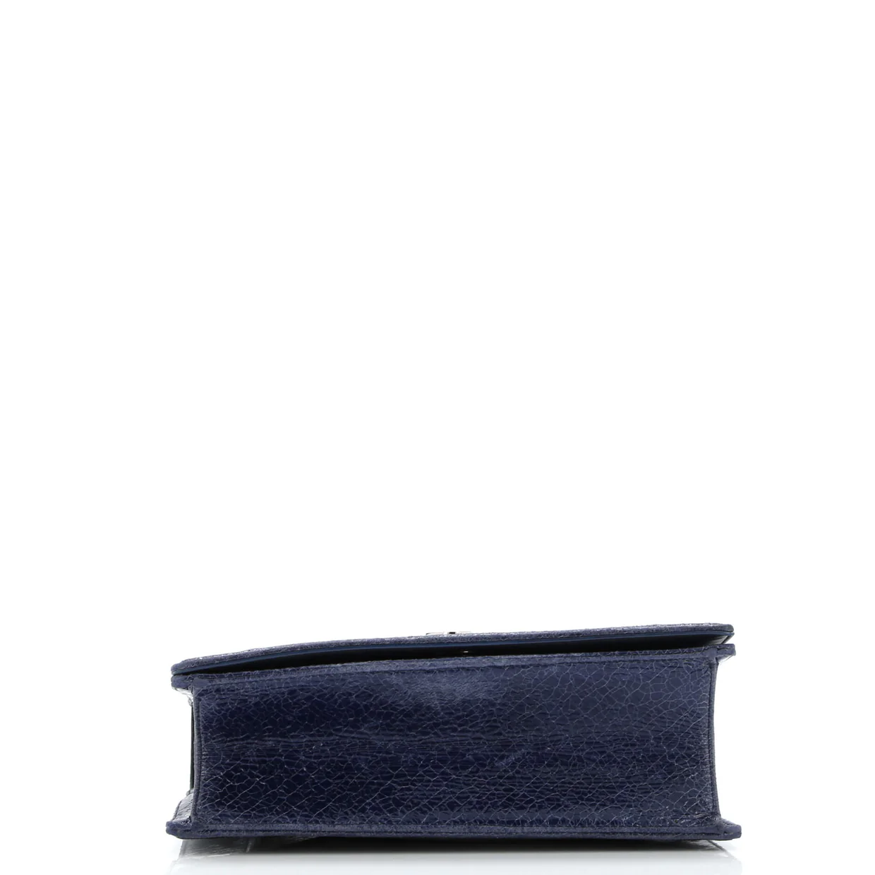 Diorama Flap Bag Crackled Deerskin Medium - Deep Luxury