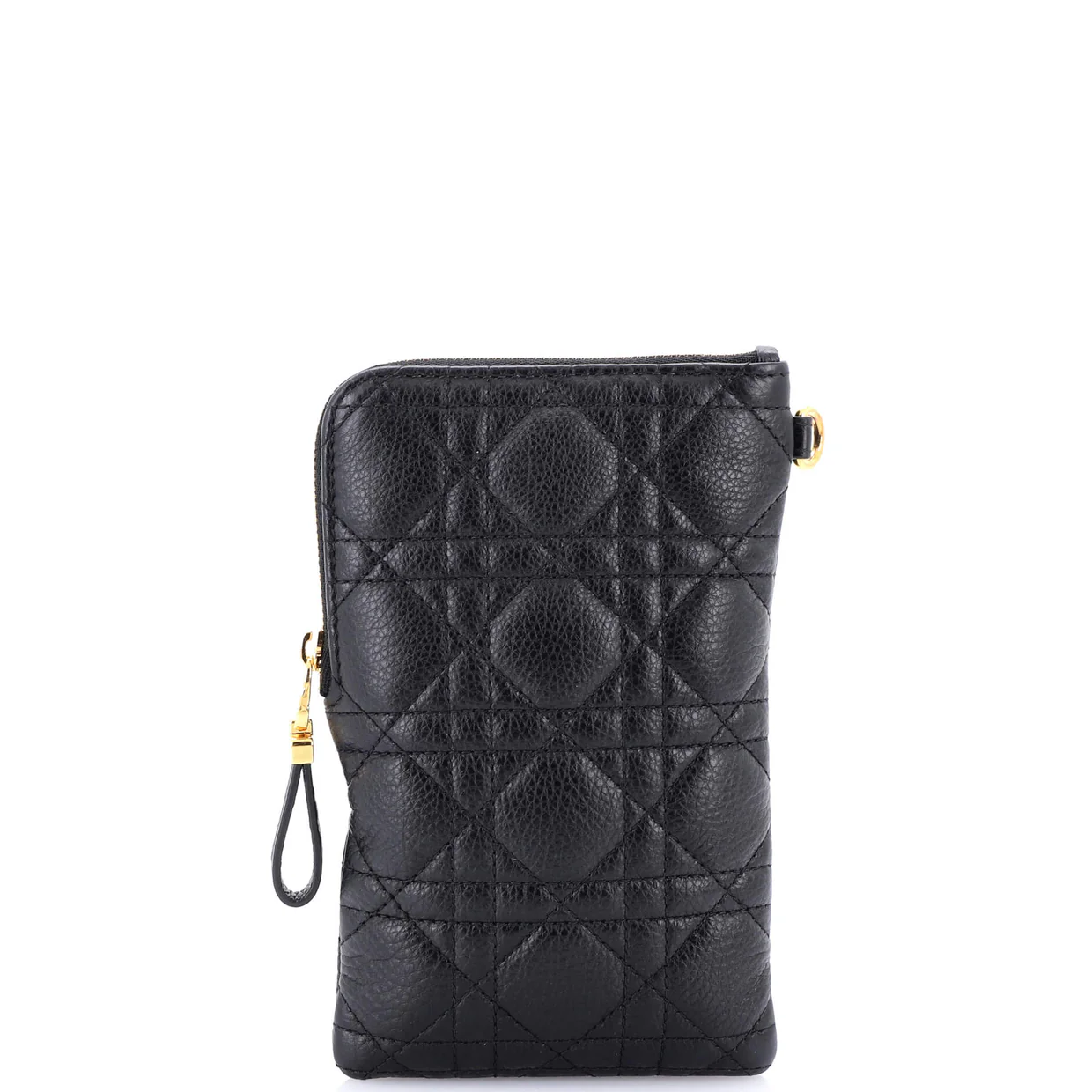 Caro Multifunctional Pouch Cannage Quilt Calfskin - Deep Luxury