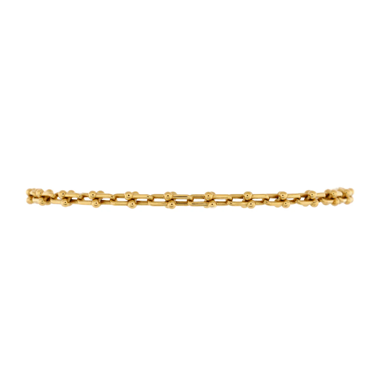 HardWear Link Bracelet 18K Yellow Gold Micro - Deep Luxury